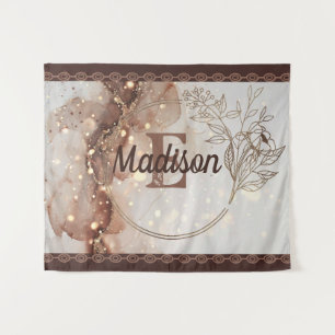 Tenture Aquarelle en marbre avec accents de Parties scinti