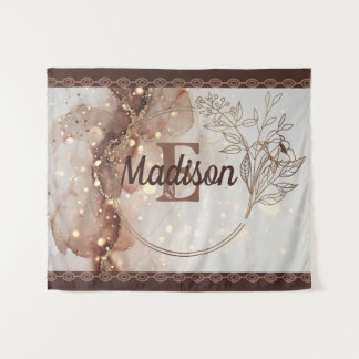 Tenture Aquarelle en marbre avec accents de Parties scinti