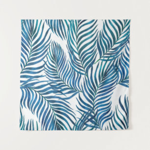 Tenture Aquarelle peinture sans faille motif avec tropical