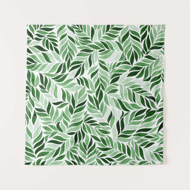 Tenture Aquarelle tirée à la main Motif Abstrait sans cout (Devant)