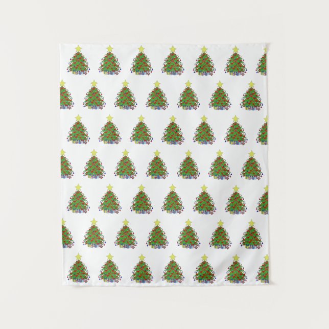 Tenture Arbre de Noël (Devant)