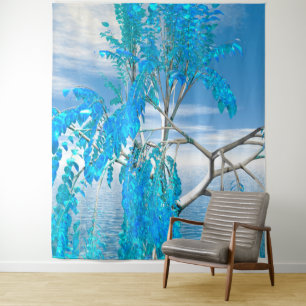 Tenture Arbre d'été cristallin