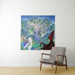 Tenture Arbre magique étoile