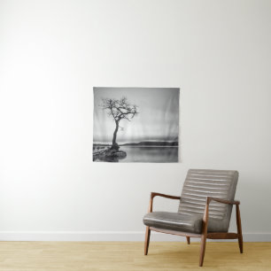Tenture Arbre nu isolé