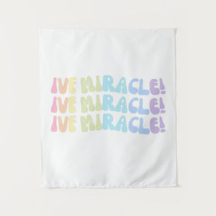 Tenture Arc-en-ciel IVF MIRACLE Préparation Sensibilisatio
