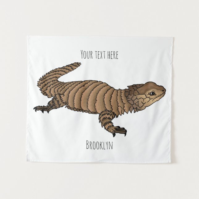 Tenture Armadillo girdled lizard (Devant (Horizontal))