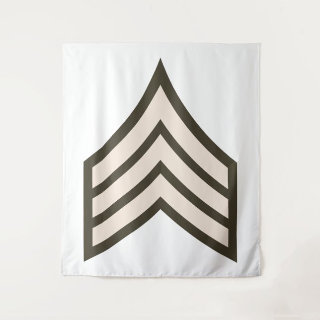 Tenture Army Sergeant rank (Devant)