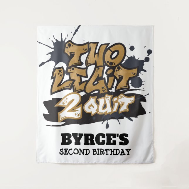 Tenture Arrière-plan 2 Quits Legs (Devant)