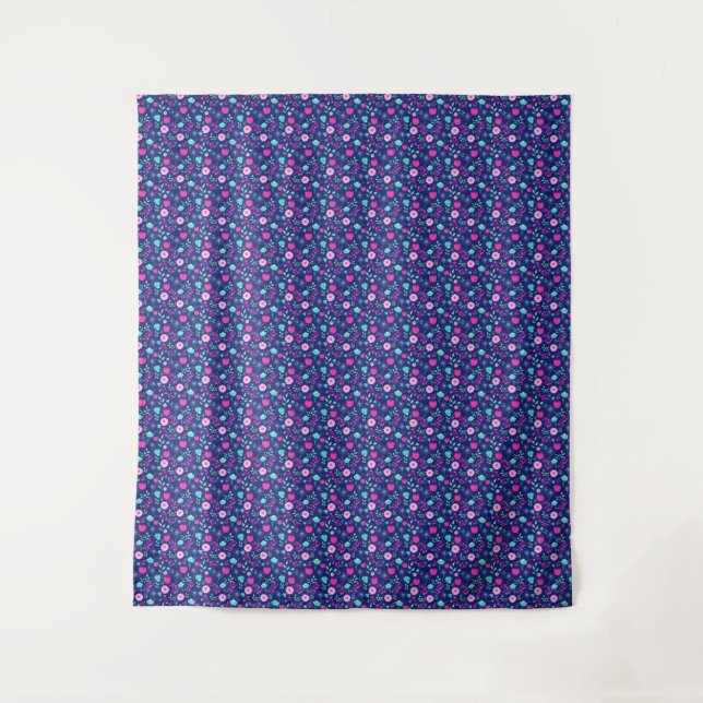 Tenture Arrière - plan à motif floral mignon (Devant)