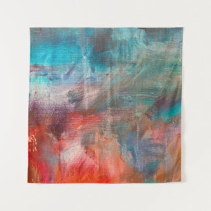 Tenture Arrière - plan Abstrait de peinture à l'huile. Hui