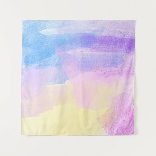 Tenture Arrière - plan art aquarelle abstraite (Devant)