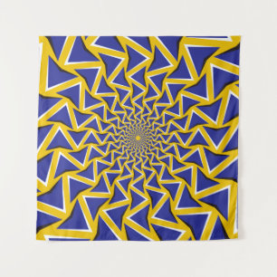 Tenture Arrière - plan bitmap d'illusion de mouvement opti