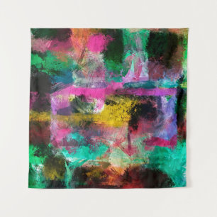 Tenture arrière - plan de grunge abstrait de couleur flou