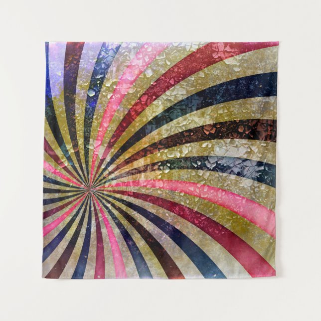 Tenture arrière - plan de grunge abstrait modèle abstrait, (Devant)