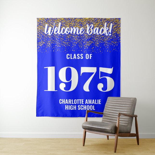 Tenture Arrière-plan de réunion de classe (En situation)