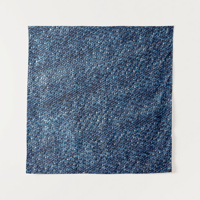 Tenture Arrière - plan de texture jean bleu denim. (Devant)