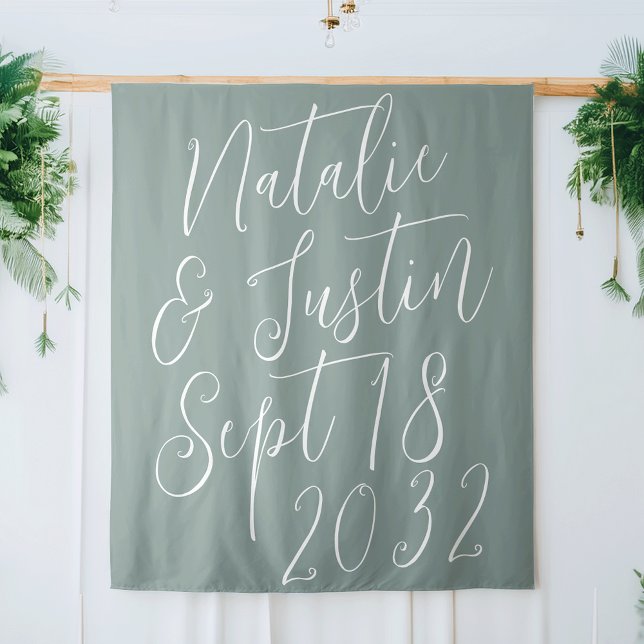 Tenture Arrière-plan du Mariage de script de calligraphie  (Créateur téléchargé)