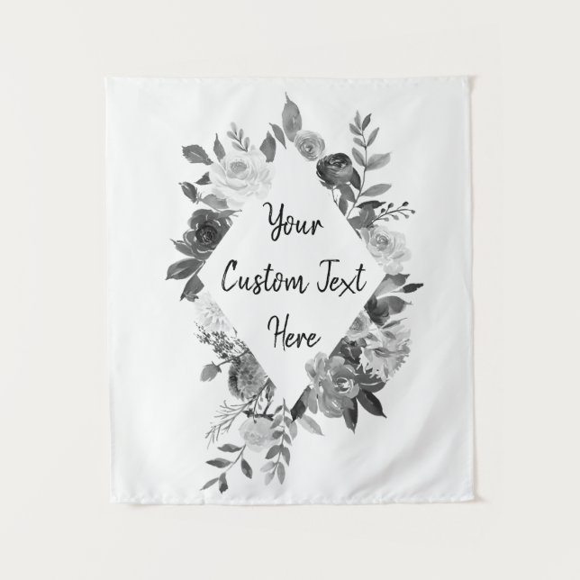 Tenture Arrière-plan du stand photo gris neutre Anniversai (Devant)