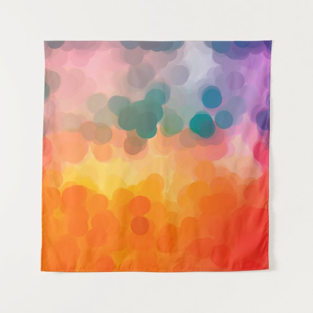 Tenture arrière - plan orange Abstrait. Illustration (Devant)