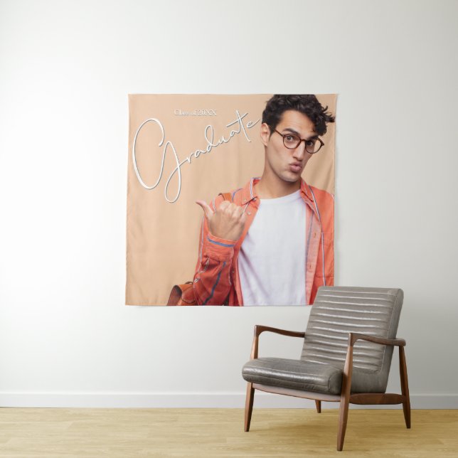 Tenture Arrière-plan photo pour les diplômés (En situation)