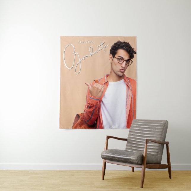 Tenture Arrière-plan photo pour les diplômés (En situation)