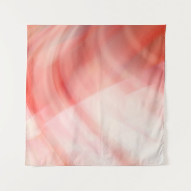 Tenture arrière - plan rouge et rose abstrait avec anneaux (Devant)