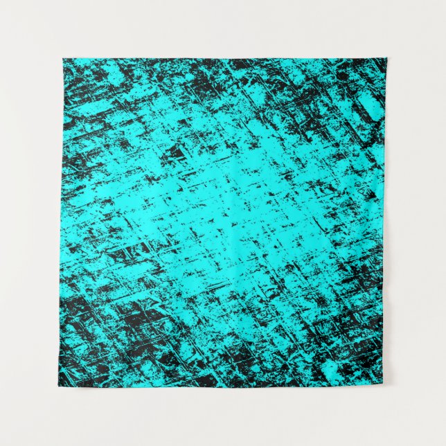 Tenture Arrière - plan turquoise grunge couleur. Elément d (Devant)