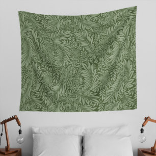 Tenture Arrière - plan Vintage Floral Feuille vert