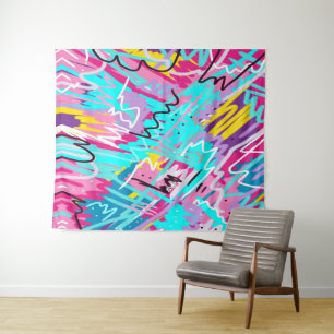 Tenture Art Abstrait audacieux