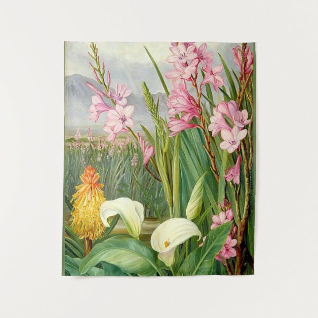 Tenture Art botanique : Beautés du marais (Devant)