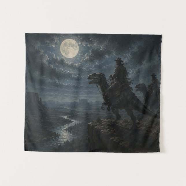 Tenture Art de fantasy occidental (Devant (Horizontal))