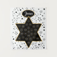Art de l'Avent de Noël pour les noms des boutons d