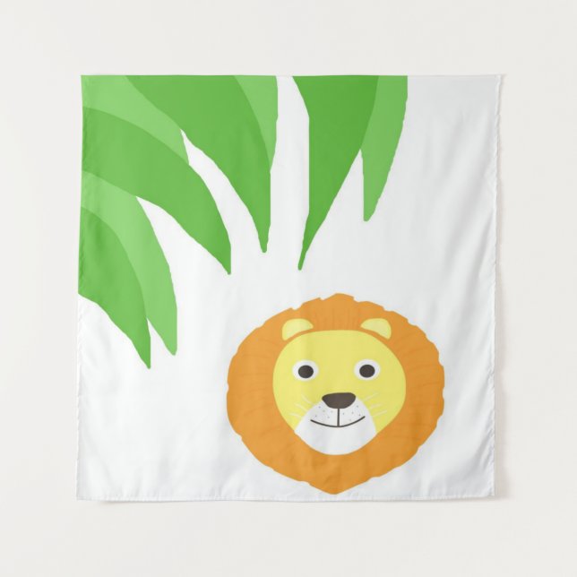 Tenture art du lion (Devant)