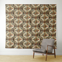 Art ethnique tribal amérindien motif vintage