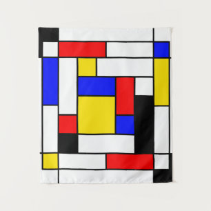 Tenture Art géométrique Mondrian 2