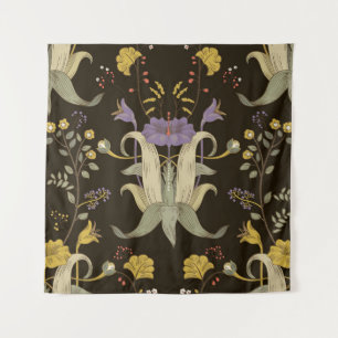Tenture Art Nouveau Floral : Motif Vintage