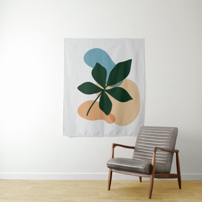 Tenture Art plante botanique (En situation)