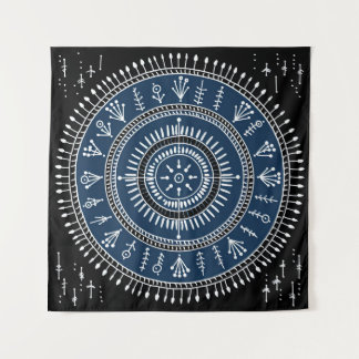 Tenture Art tribal Warli