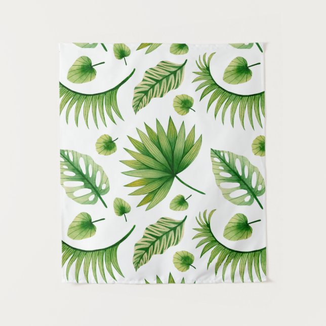 Tenture Art tropical vintage (Devant)