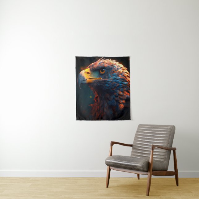 Tenture Artsy Bird (En situation)