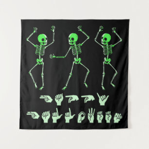 Tenture ASL Halloween Joyeux I - Saison Éffrayante