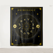 Astrologie Calendrier Zodiac - Noir