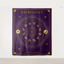 Astrologie Calendrier Zodiaque - Violet