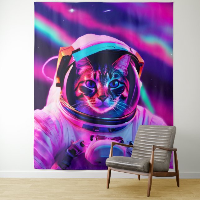 Tenture astronaute (En situation)