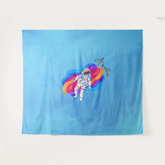 Tenture Astronaute (Devant (Horizontal))
