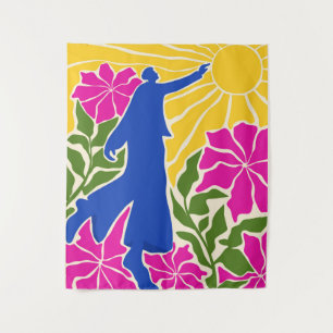 Tenture Atteindre au-delà des limites