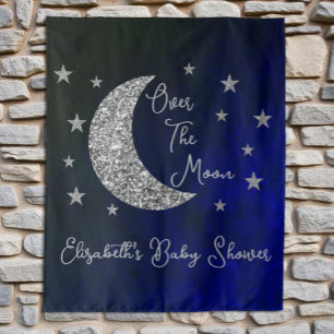 Tenture Au-Dessus Du Baby shower Lune