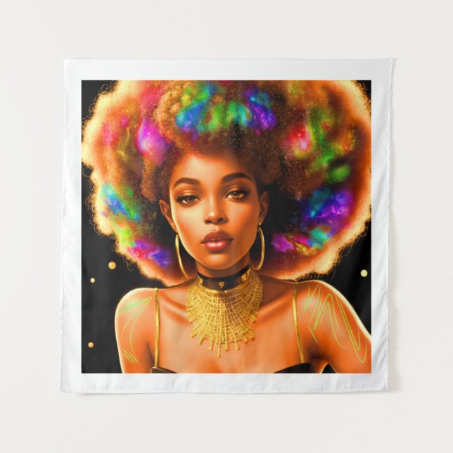 Tenture Ayila Tapestry or (Devant)