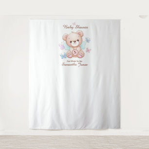 Tenture Baby shower personnalisé