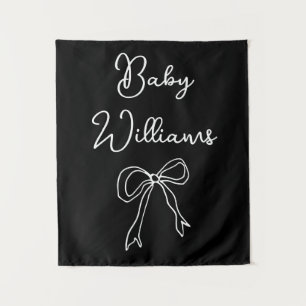 Tenture Baby shower personnalisé pour son Photo Booth Prop